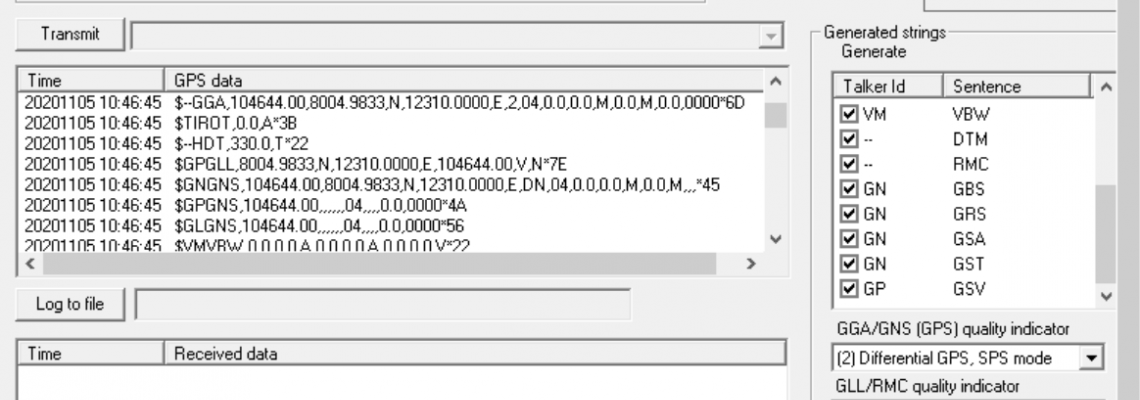 NMEA 0183 Protocol